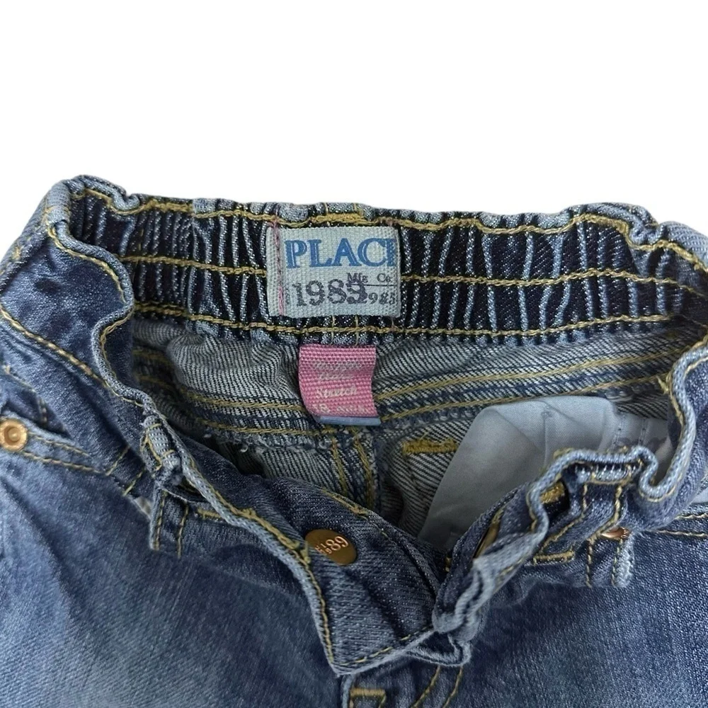 The Children’s Place Dark Wash Flared Jeans Size 18 Months
